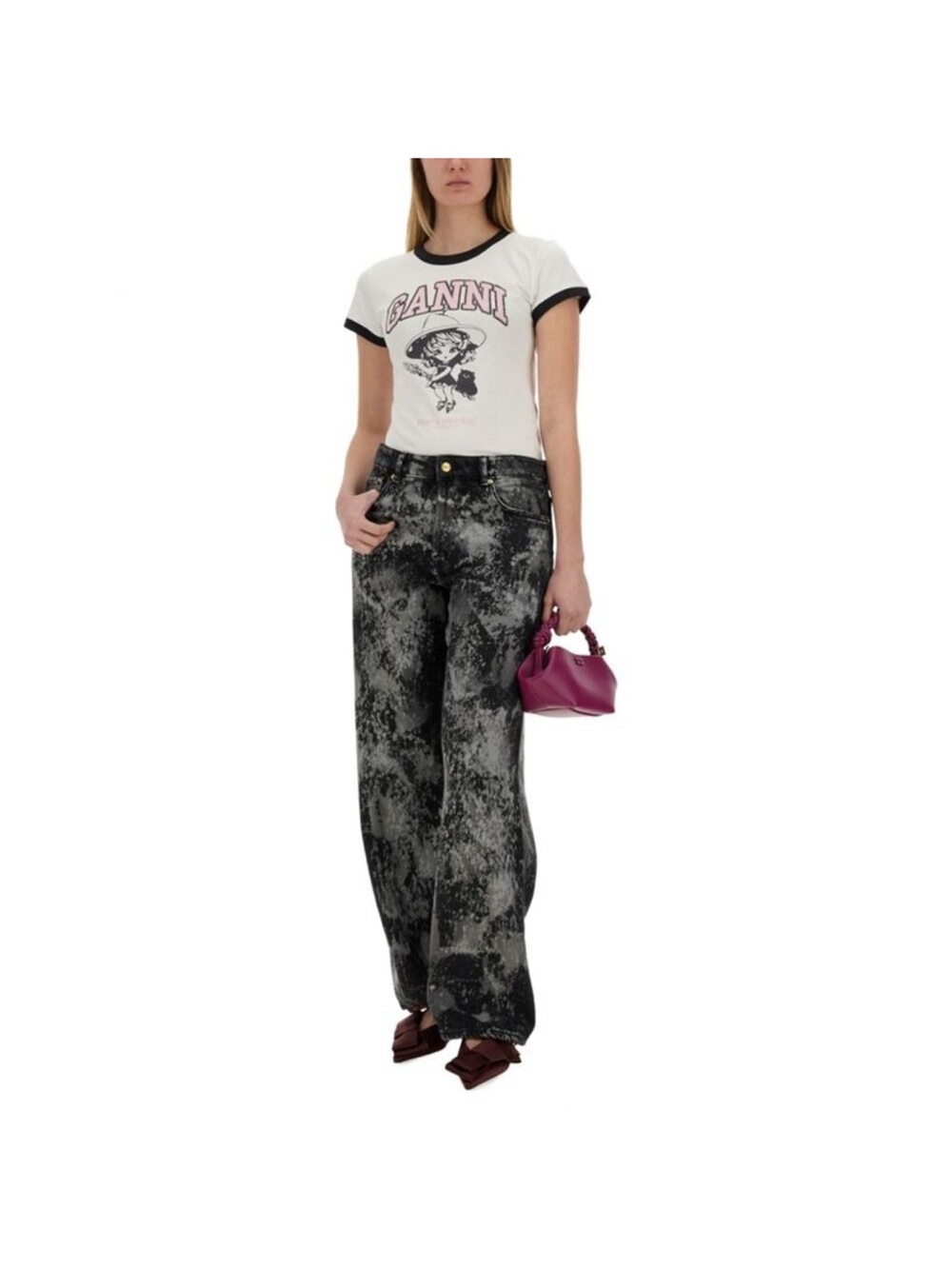 Ganni witch cat t shirt - Picture 6 of 7